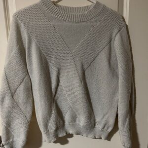 Cozy Gray Knit Sweater